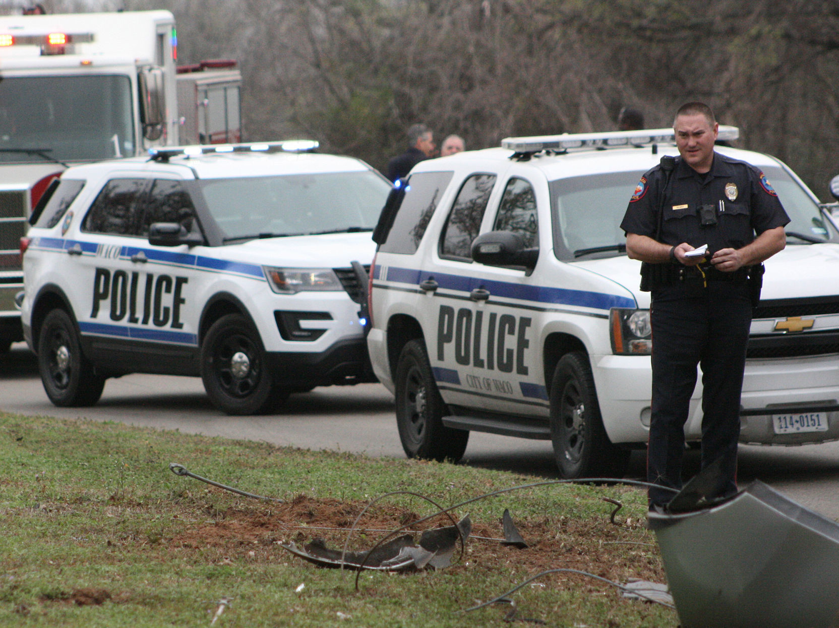 Police cars